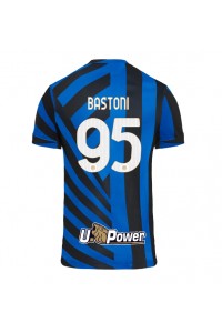 Inter Milan Alessandro Bastoni #95 Fotballdrakt Hjemme Klær 2024-25 Korte ermer